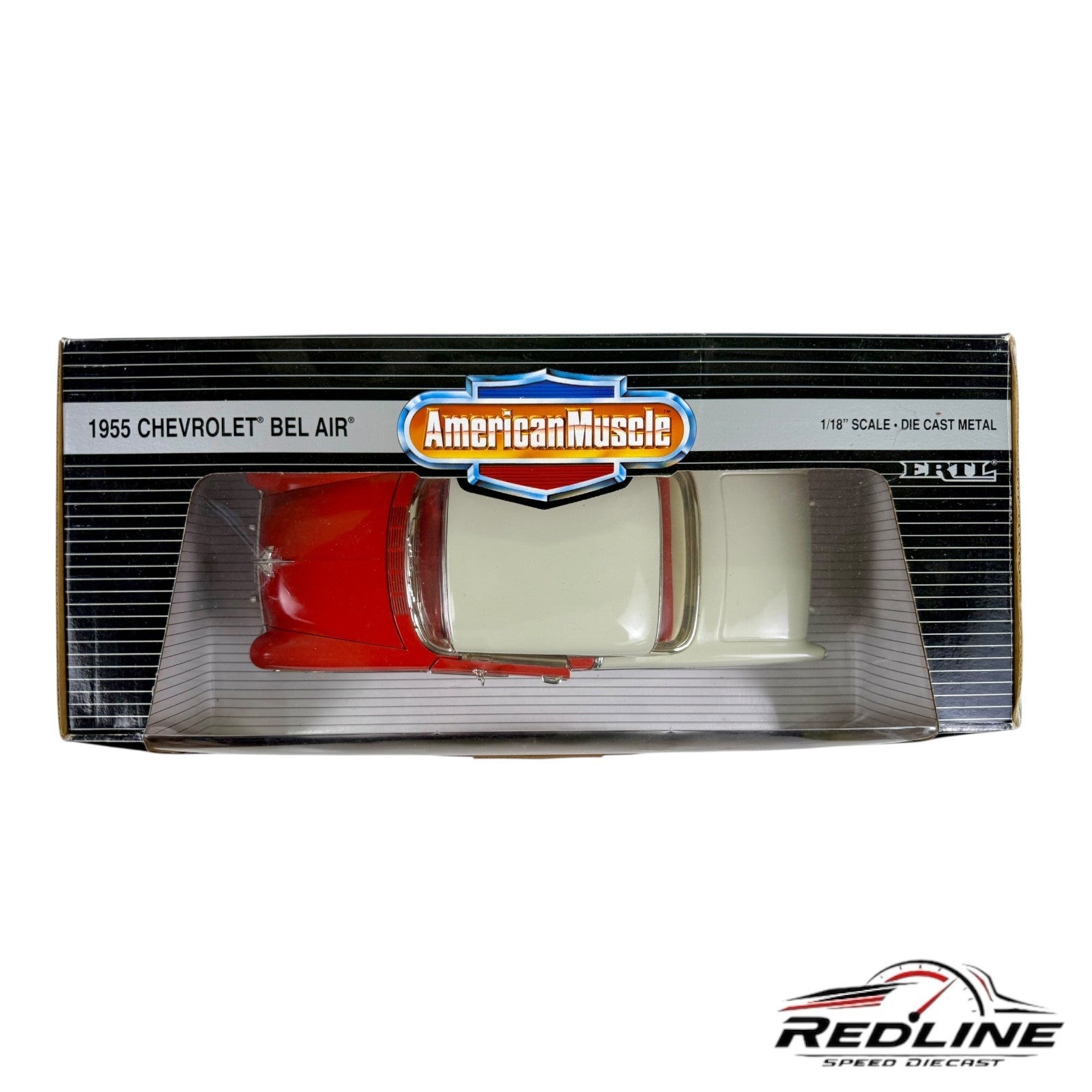 🇺🇸🇺🇸ERTL American Muscle 1955 Chevrolet Bel Air  1/18 GE🇺🇸🇺🇸