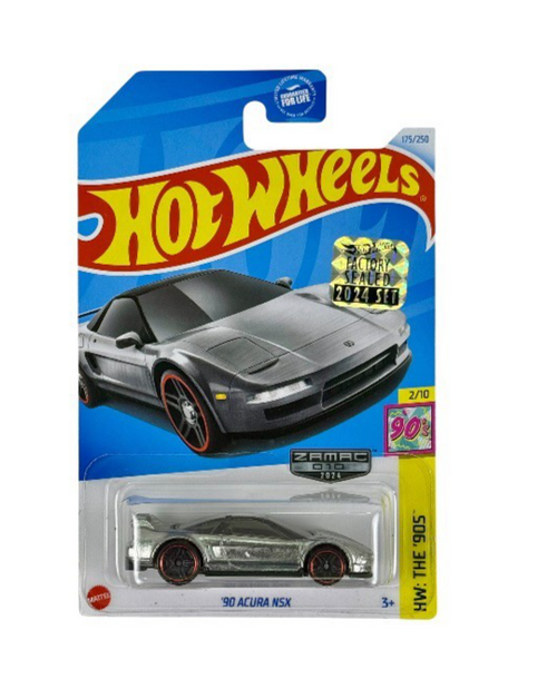 🎌Hot Wheels ‘90 Acura NSX  HW The 80s Zamac FACTORY SEAL H27🎌