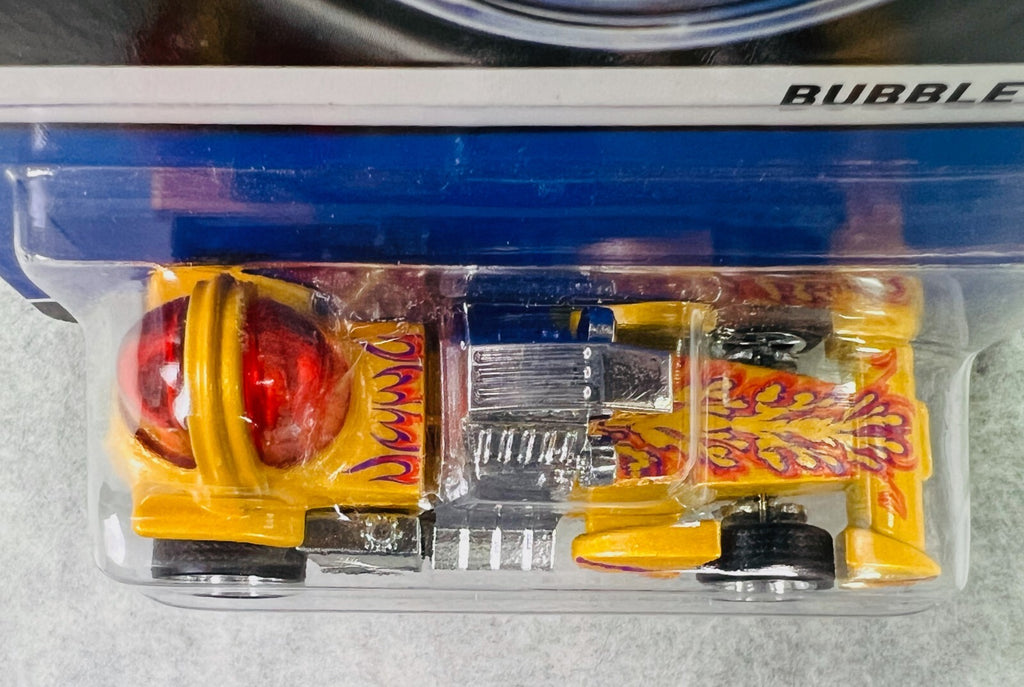 🇺🇸🇺🇸Hot Wheels Heritage Series Real Riders Bubble Gunner Yellow H27🇺🇸🇺🇸