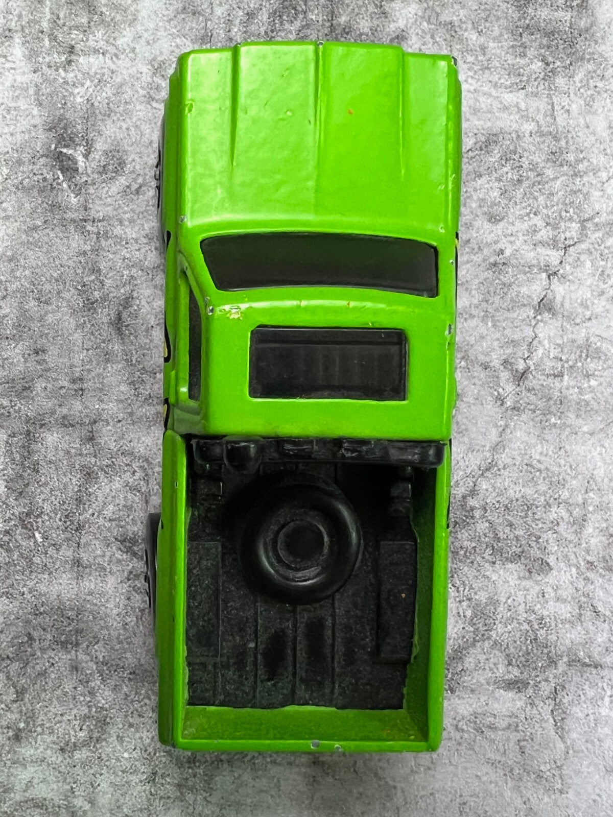 🇺🇸 Hot Wheels Bywayman Eagle Chevy Pick Up Truck Neon Green Hong Kong C7🇺🇸