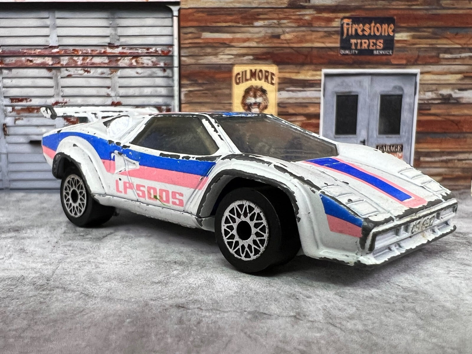 🇮🇹🇮🇹🇮🇹Matchbox 1985 Lamborghini Countach LP 500S Car White C3🇮🇹🇮🇹🇮🇹