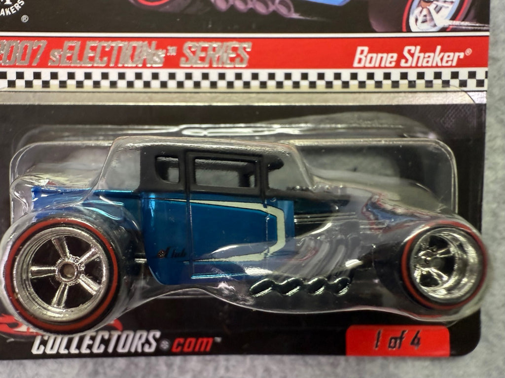 🔥🔥🔥Hotwheels VHTF 2007 Selections RLC Bone Shaker 5925/10442 H9🔥🔥🔥