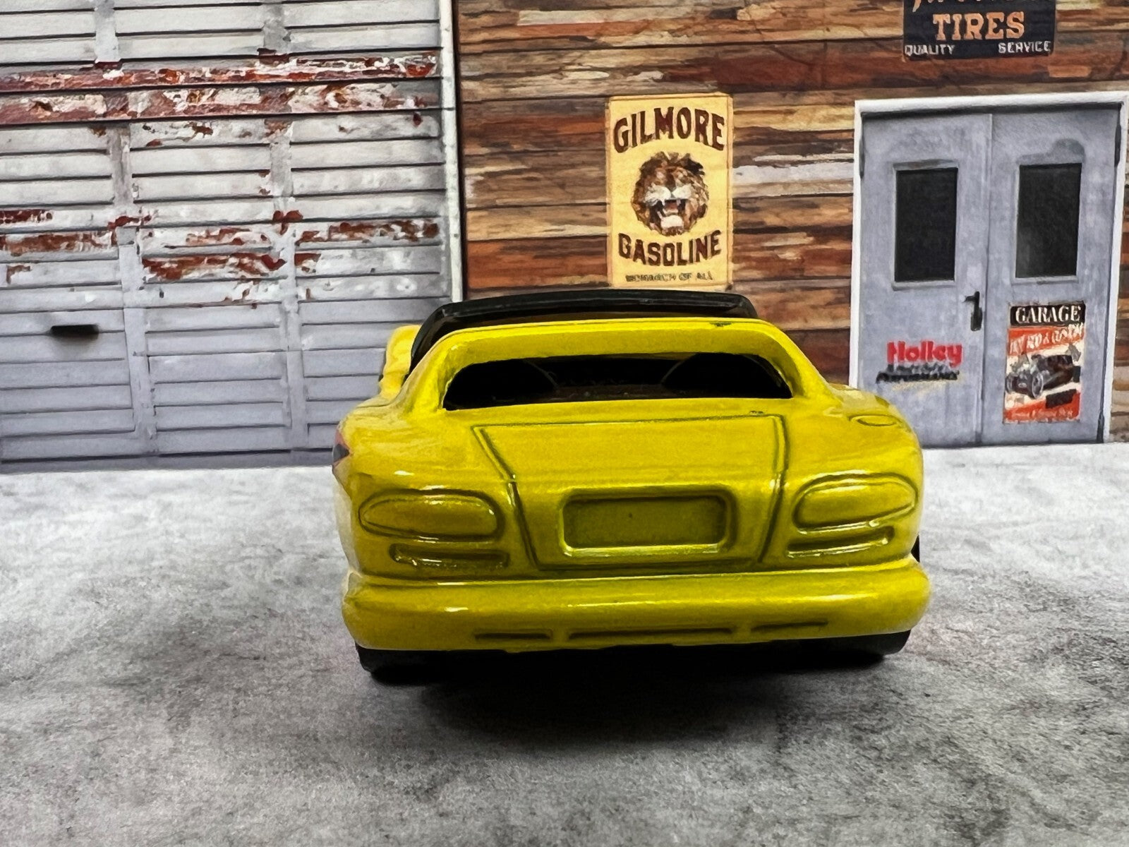 🔥🔥🔥Hot Wheels Dodge Viper 1992 Convertible Yellow Flames DVB06 C15🔥🔥🔥