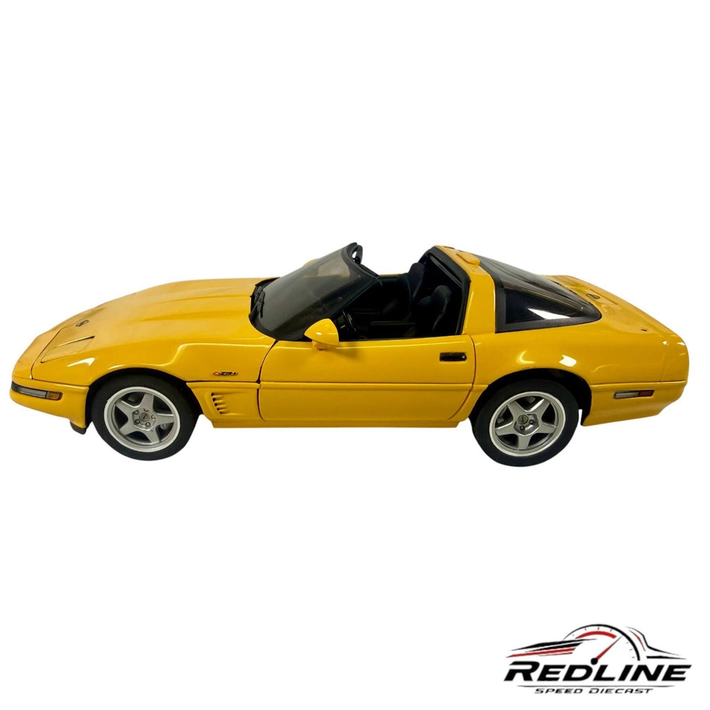 🦅🦅 Danbury Mint Chevrolet Corvette ZR-1 Competition Yellow 1:24 C2🦅🦅