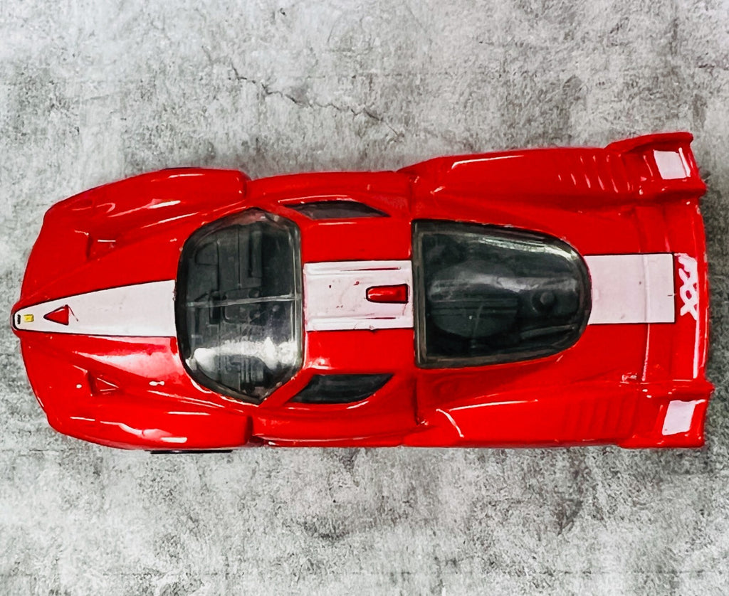 🇮🇹🇮🇹🇮🇹Hot Wheels Traditional Red Ferrari FXX Loose C22🇮🇹🇮🇹🇮🇹