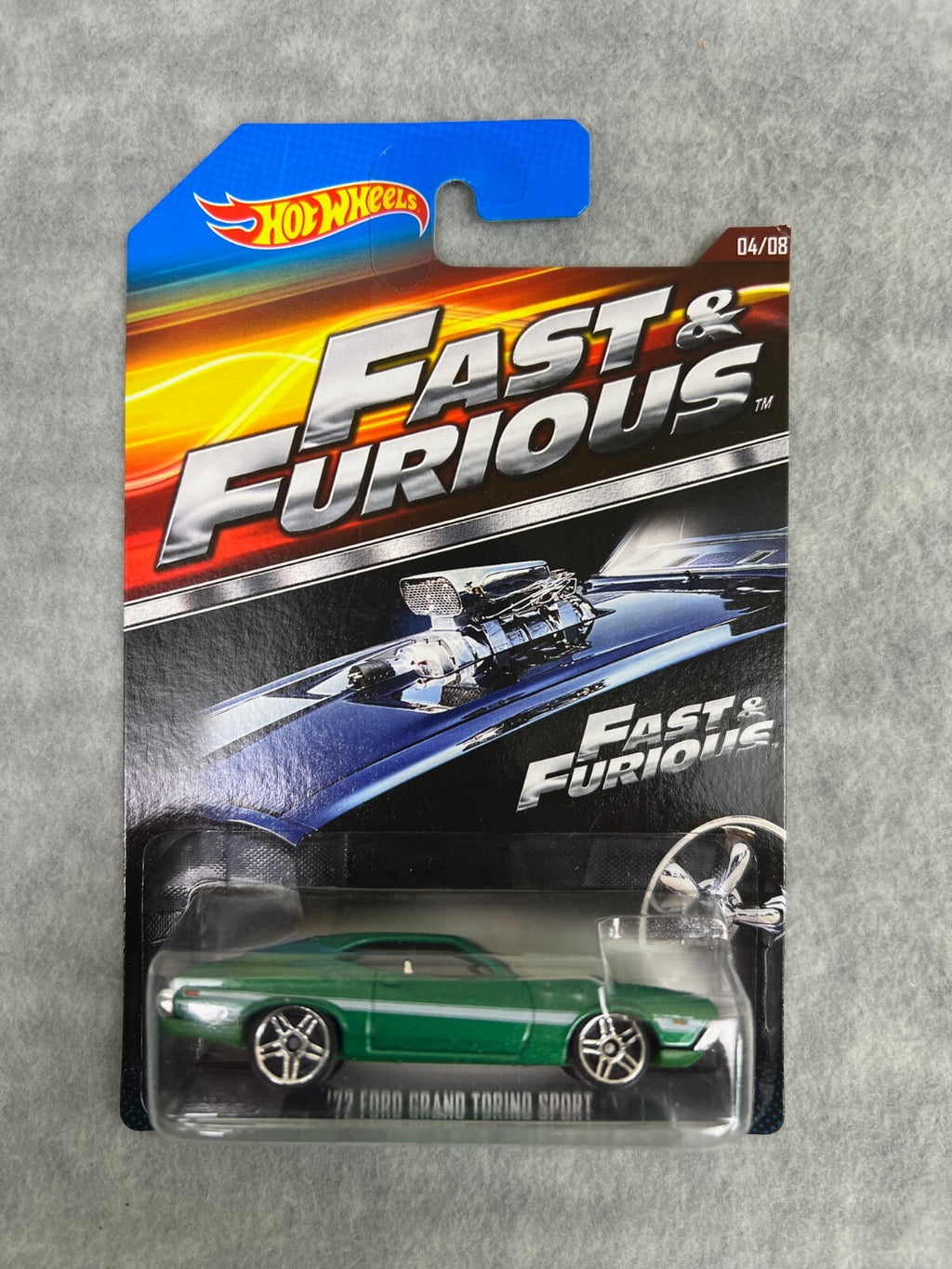 🇺🇸🇺🇸Hot Wheels Fast & Furious '72 Ford Grand Torino Sport Green HW24🇺🇸🇺🇸