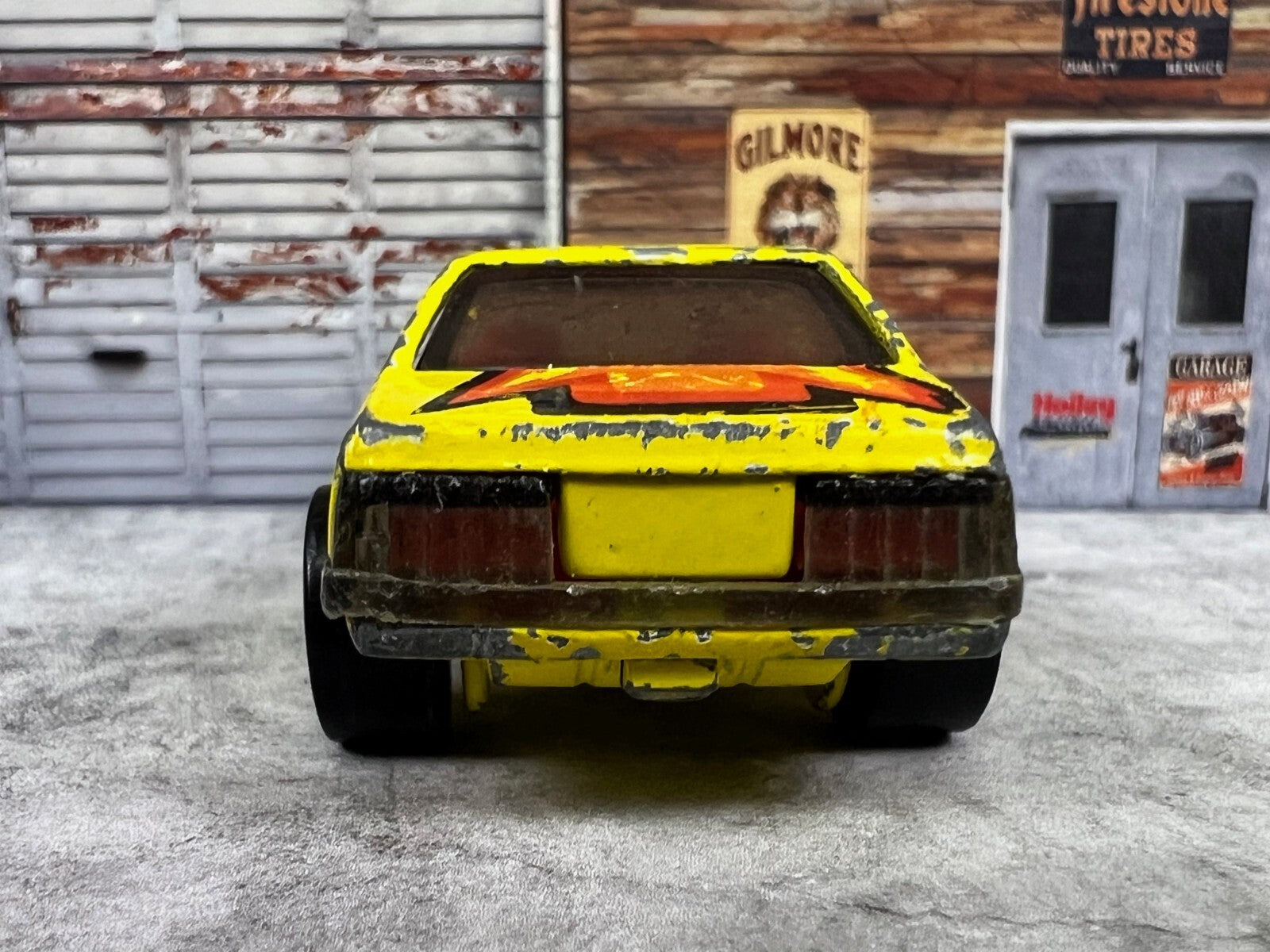 🐎🐎🐎Hot Wheels 1979-1981 Ford Turbo Mustang Yellow Fox Body Hong Kong C9🐎🐎🐎