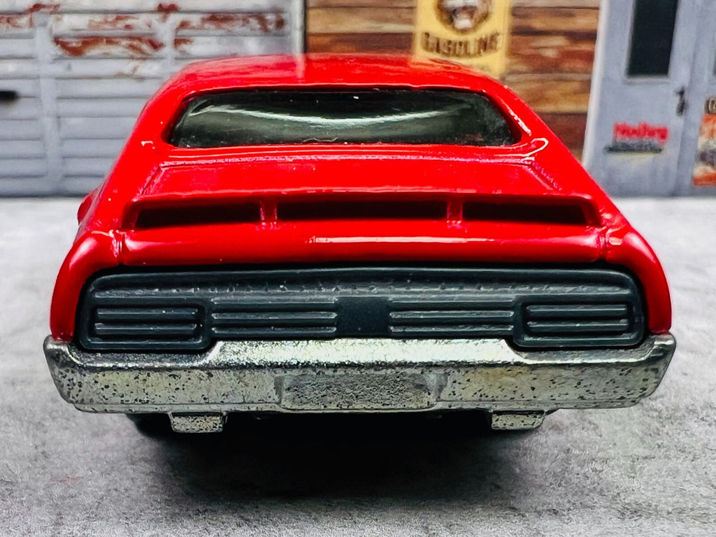 🇺🇸🇺🇸Hot Wheels Garage '73 Ford Falcon XB Metal Real Riders Red C4🇺🇸🇺🇸