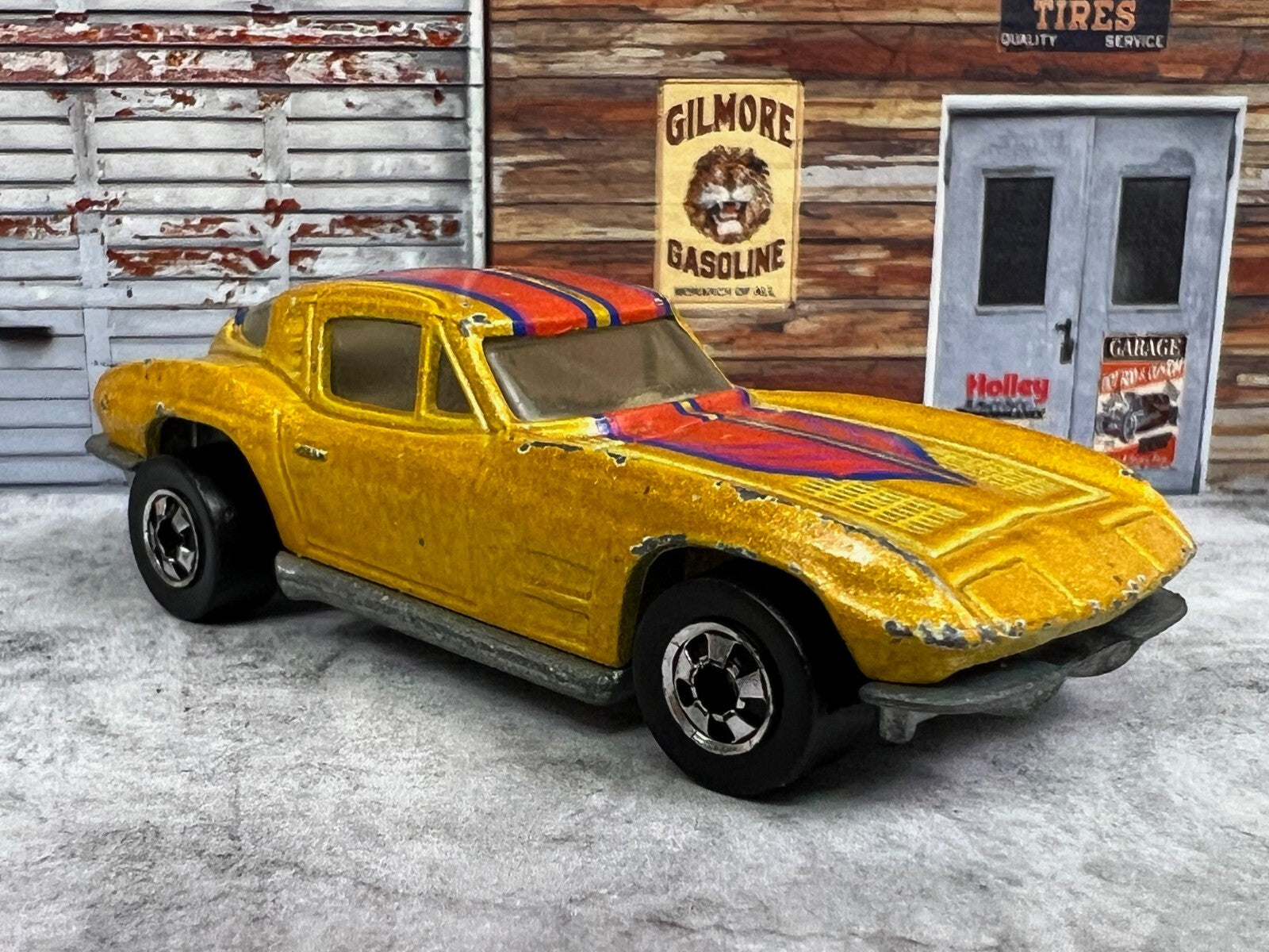🇺🇸🇺🇸Hot Wheels Corvette Blackwall VG Condition Loose 1979 Hong Kong C3🇺🇸