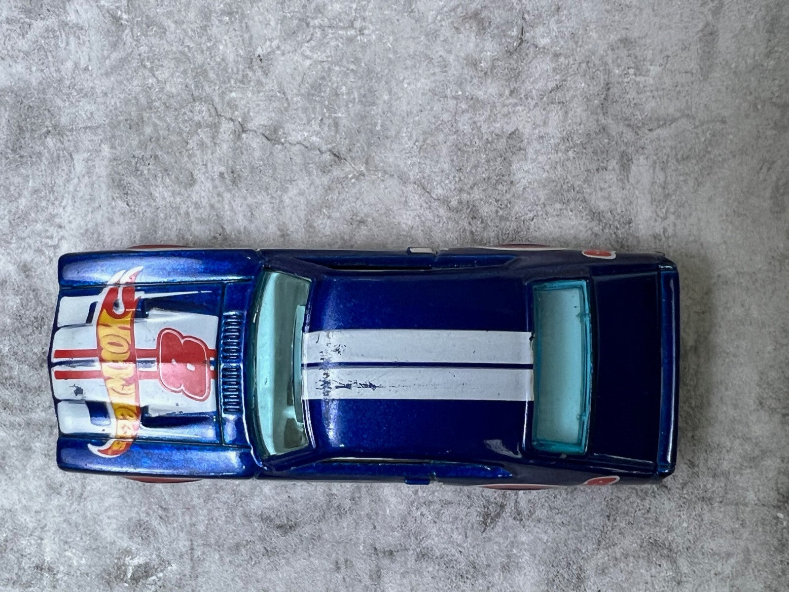 🔥🔥🔥2011 71 Maverick Grabber Hot Wheels Car HW Racing 12 Blue C14🔥🔥🔥