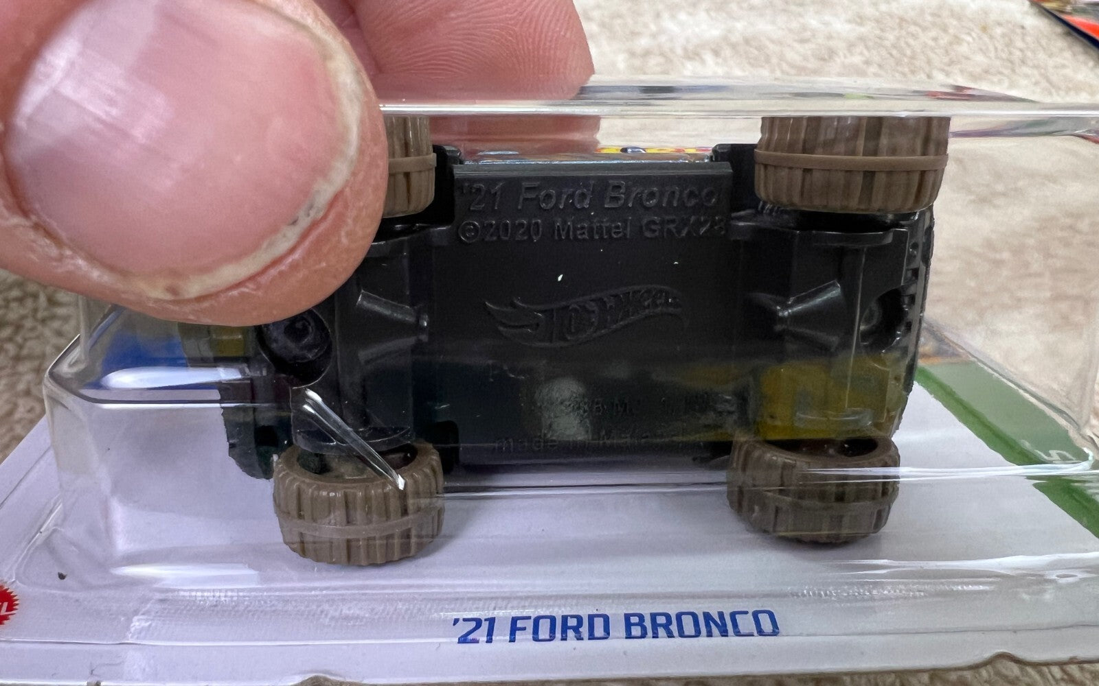 🔥🔥🔥🔥Hot Wheels '21 Ford Bronco 68/250 BLUE Mud Studs HW05🔥🔥🔥🔥