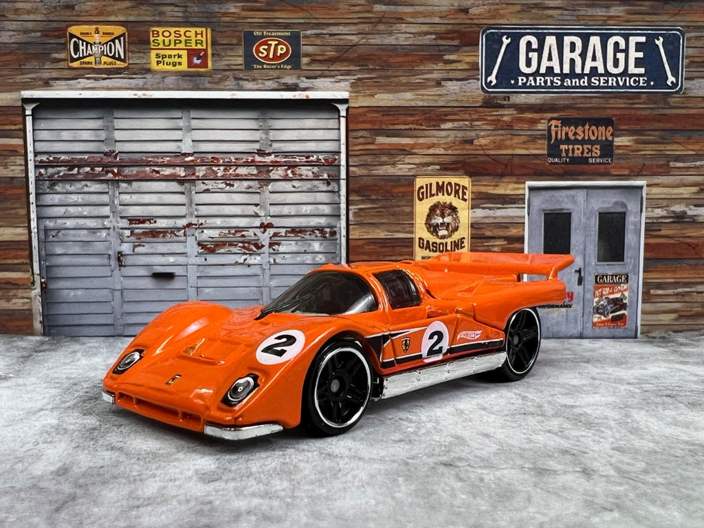 🇮🇹🇮🇹🇮🇹🇮🇹Hot Wheels Ferrari 512M J3246 #2 Orange C11🇮🇹🇮🇹🇮🇹🇮🇹