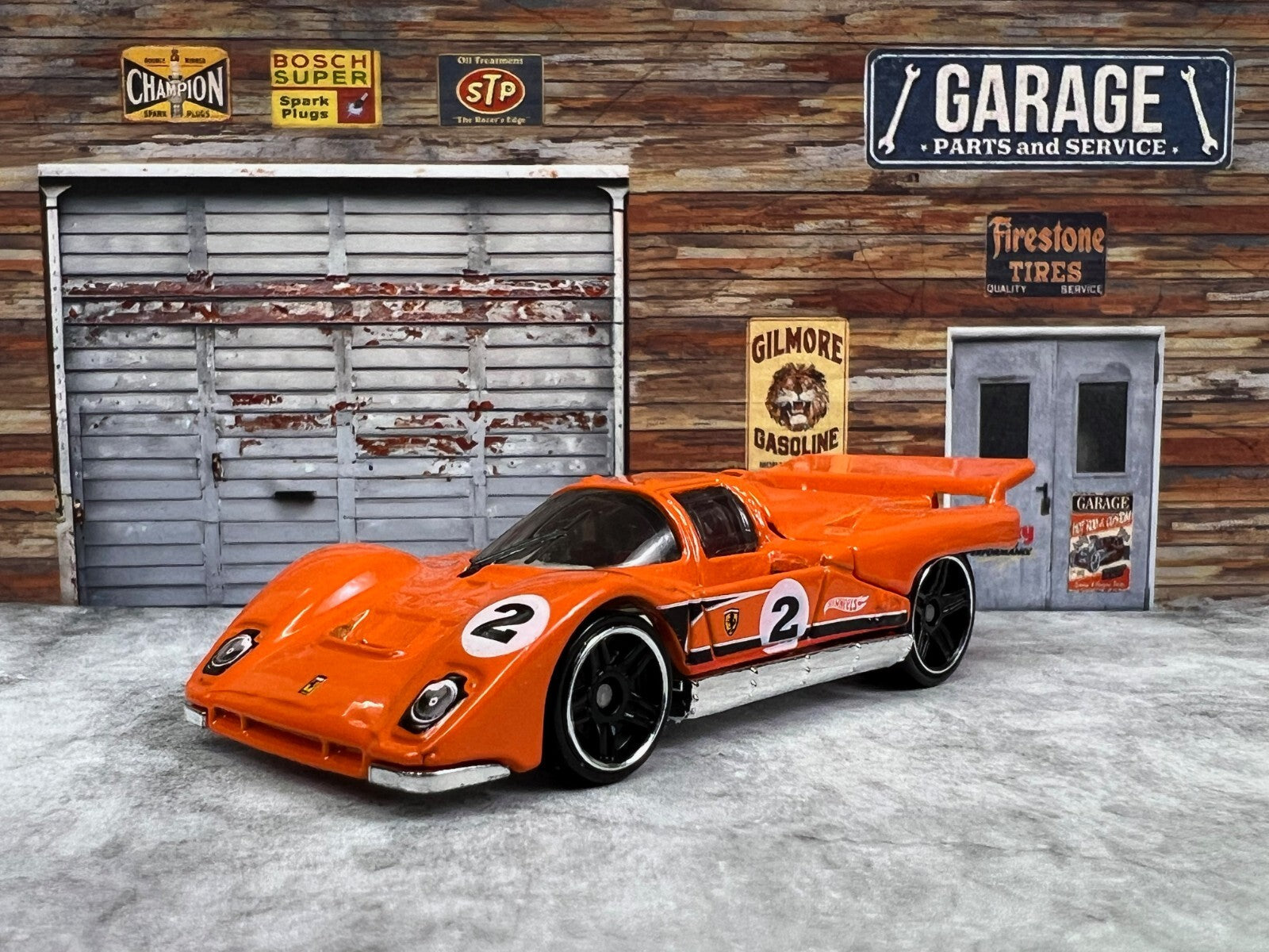 🇮🇹🇮🇹🇮🇹🇮🇹Hot Wheels Ferrari 512M J3246 #2 Orange C11🇮🇹🇮🇹🇮🇹🇮🇹