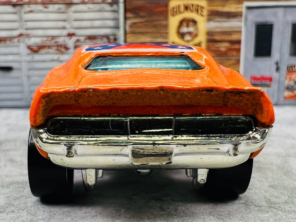 🇺🇸Hot Wheels Dodge Dixie Challenger Orange Blackwall 1970Hong Kong C8🇺🇸