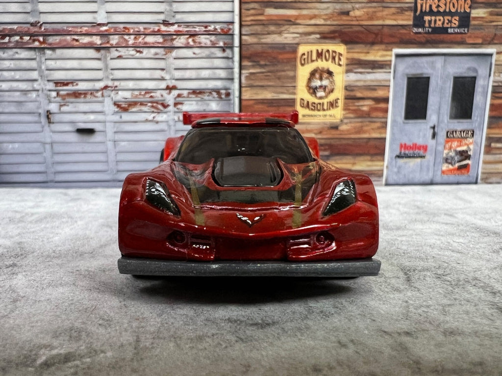 🇺🇸🇺🇸 Hot Wheels Mystery Models Corvette C7.R Red Speed Patrol C14🇺🇸🇺🇸