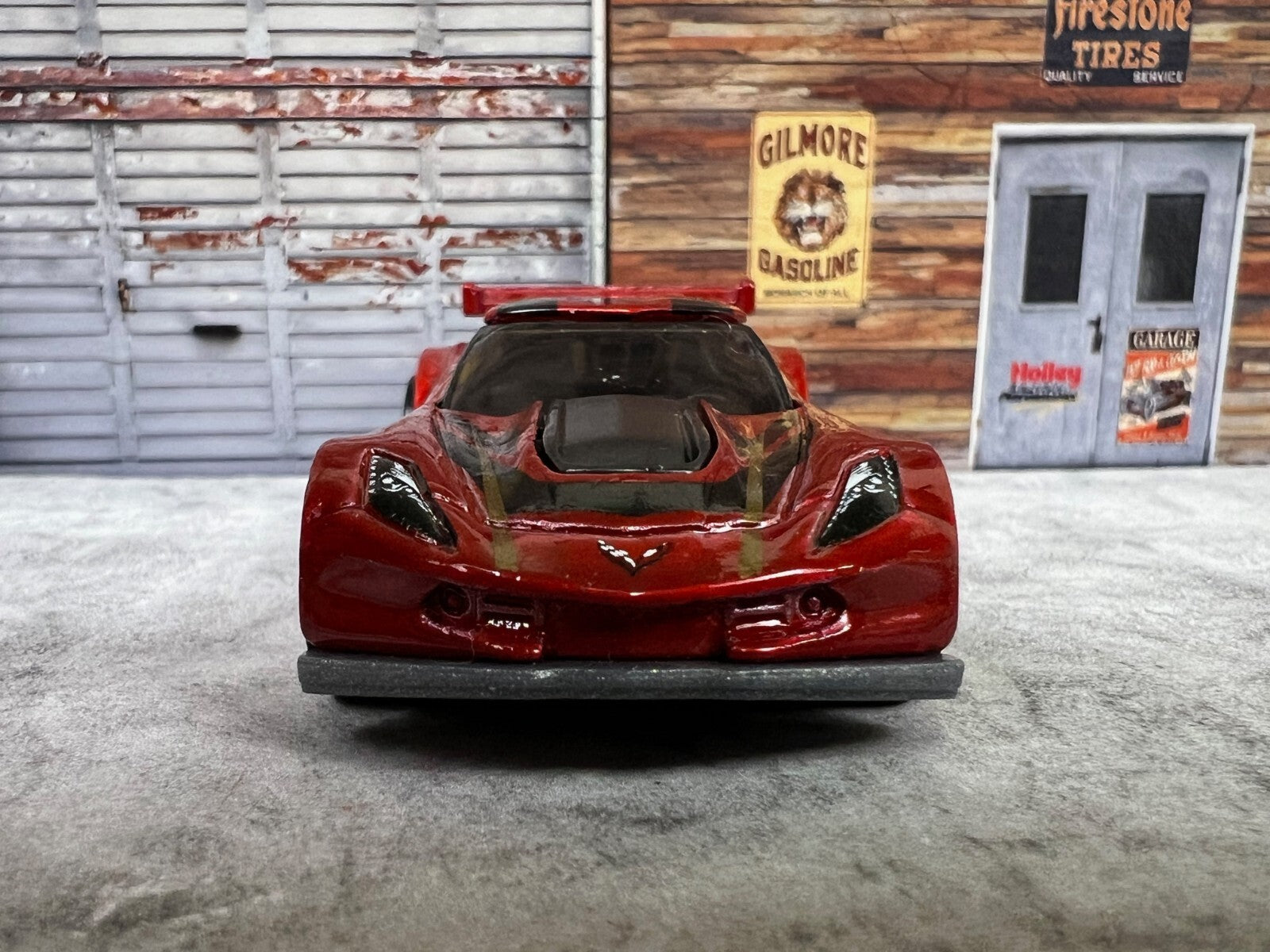 🇺🇸🇺🇸 Hot Wheels Mystery Models Corvette C7.R Red Speed Patrol C14🇺🇸🇺🇸