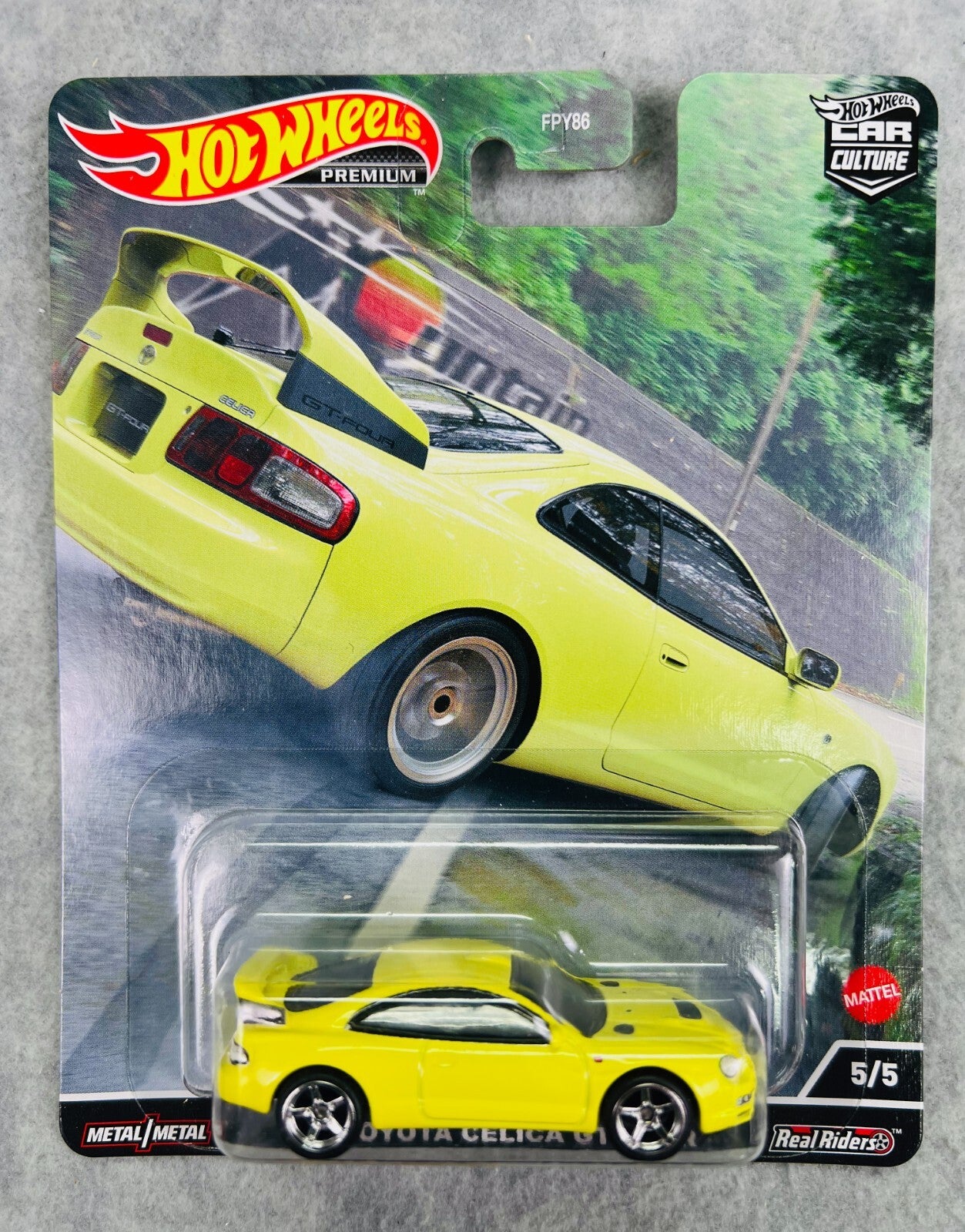 🎌🎌Hot Wheels Car Culture Mountain Drifters '95 Toyota Celica GT-Four H32🎌🎌