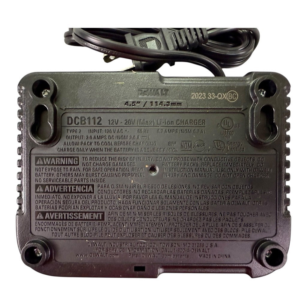 🔥🔥🔥Dewalt Lithium-Ion Battery Charger 12V/20V Max🔥🔥🔥