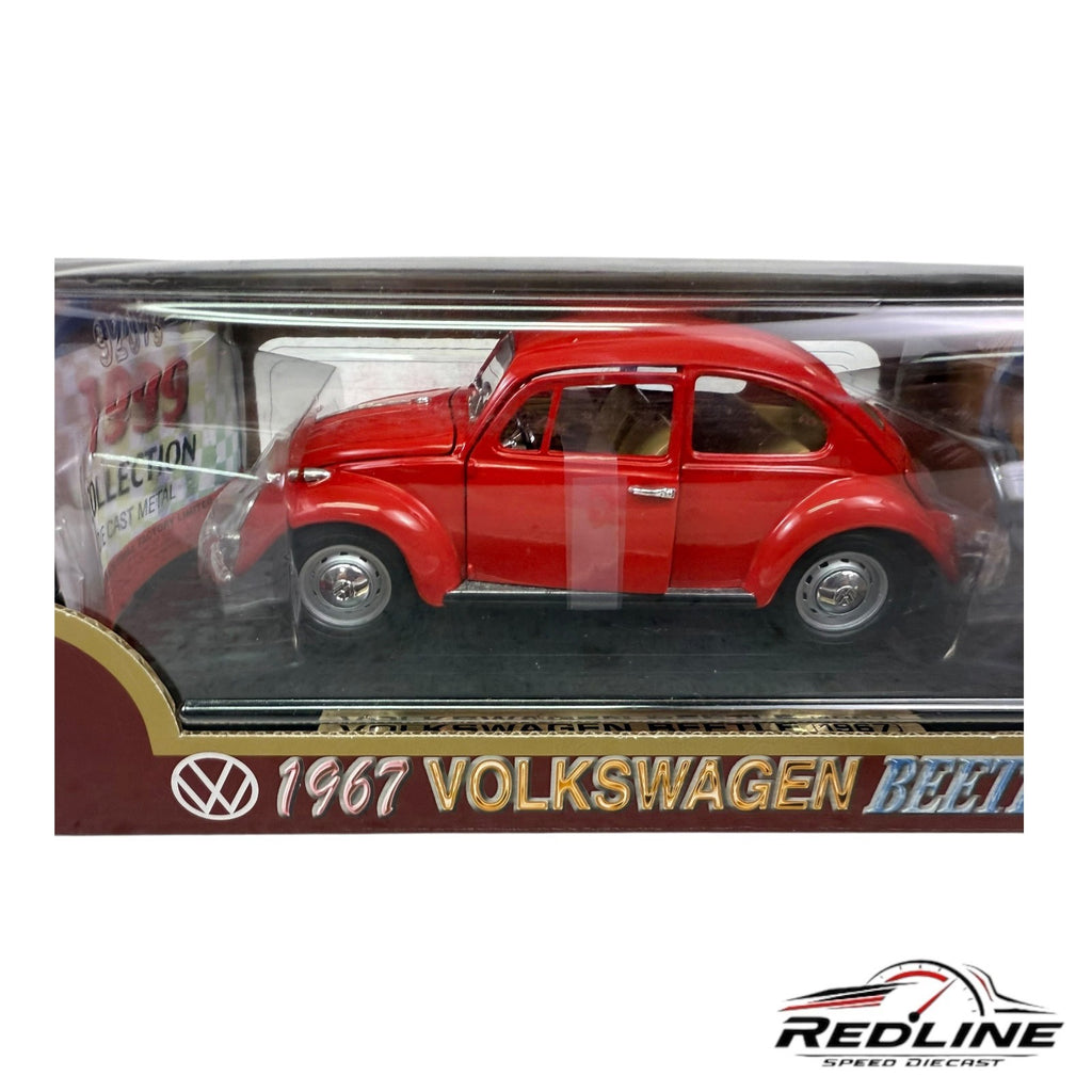 🇩🇪🇩🇪Road Legends 1967 Volkswagen Red Beetle 1:18 LN🇩🇪🇩🇪