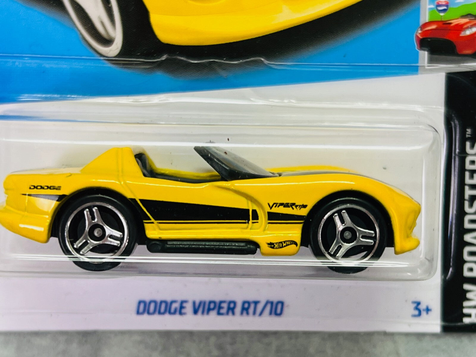 🇺🇸🇺🇸🇺🇸Hot Wheels Dodge Viper RT/10 Yellow HW Roadsters H25🇺🇸🇺🇸🇺🇸