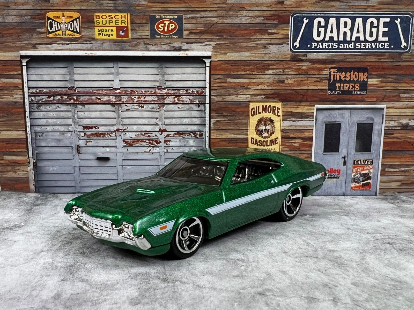 🇺🇸🇺🇸Hot Wheels Fast & Furious  '72 FORD GRAN TORINO SPORT  C17🇺🇸🇺🇸