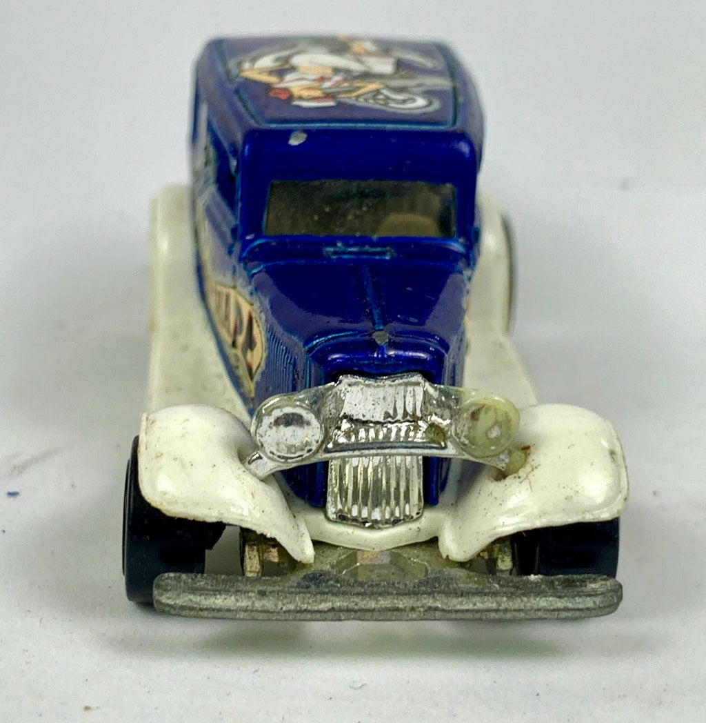 🔥🔥RARE 1934 FORD SHIP SHAPE TAT RODS aka SAILOR JOE BLUE HOT WHEELS  LOOSE🔥🔥