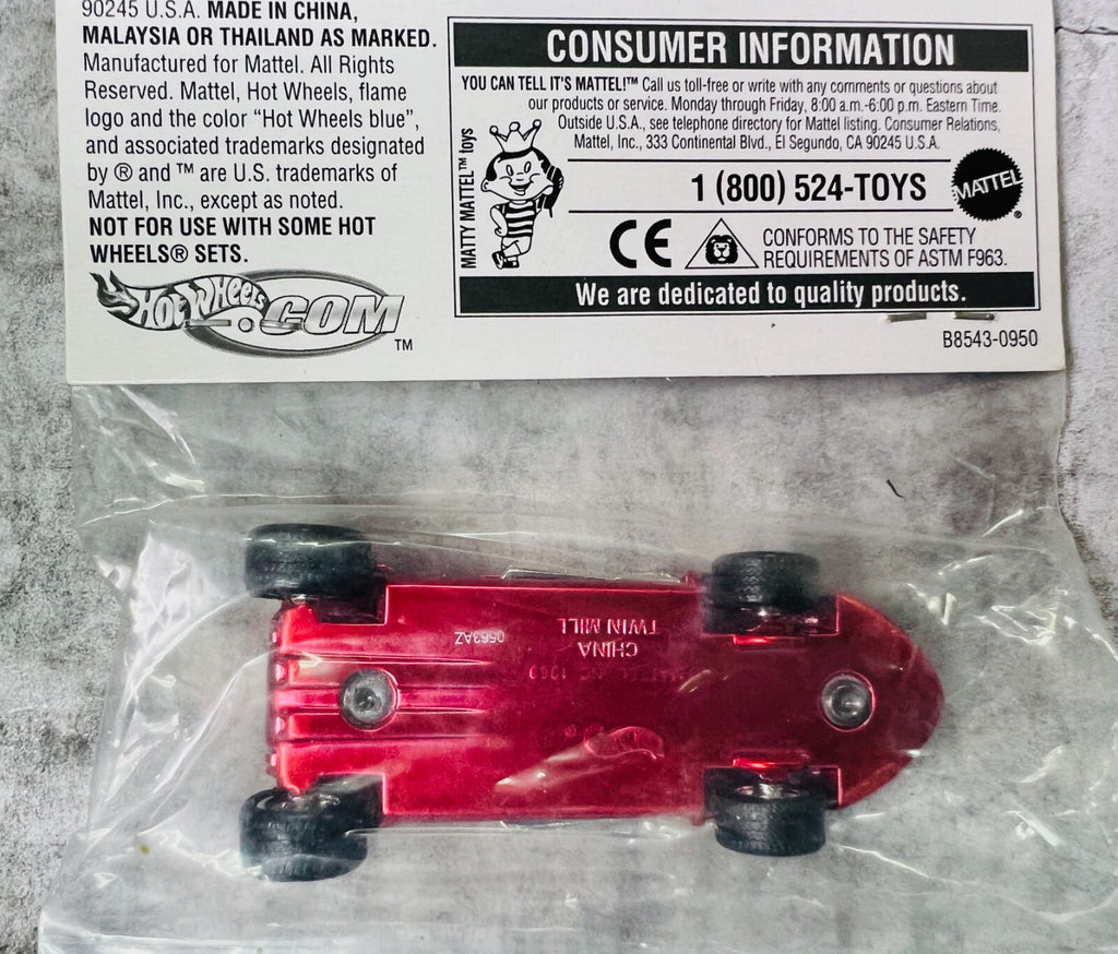 🔥Hot Wheels Red Twin Mill Real Riders Championship Auto Show 2003 Promotional🔥