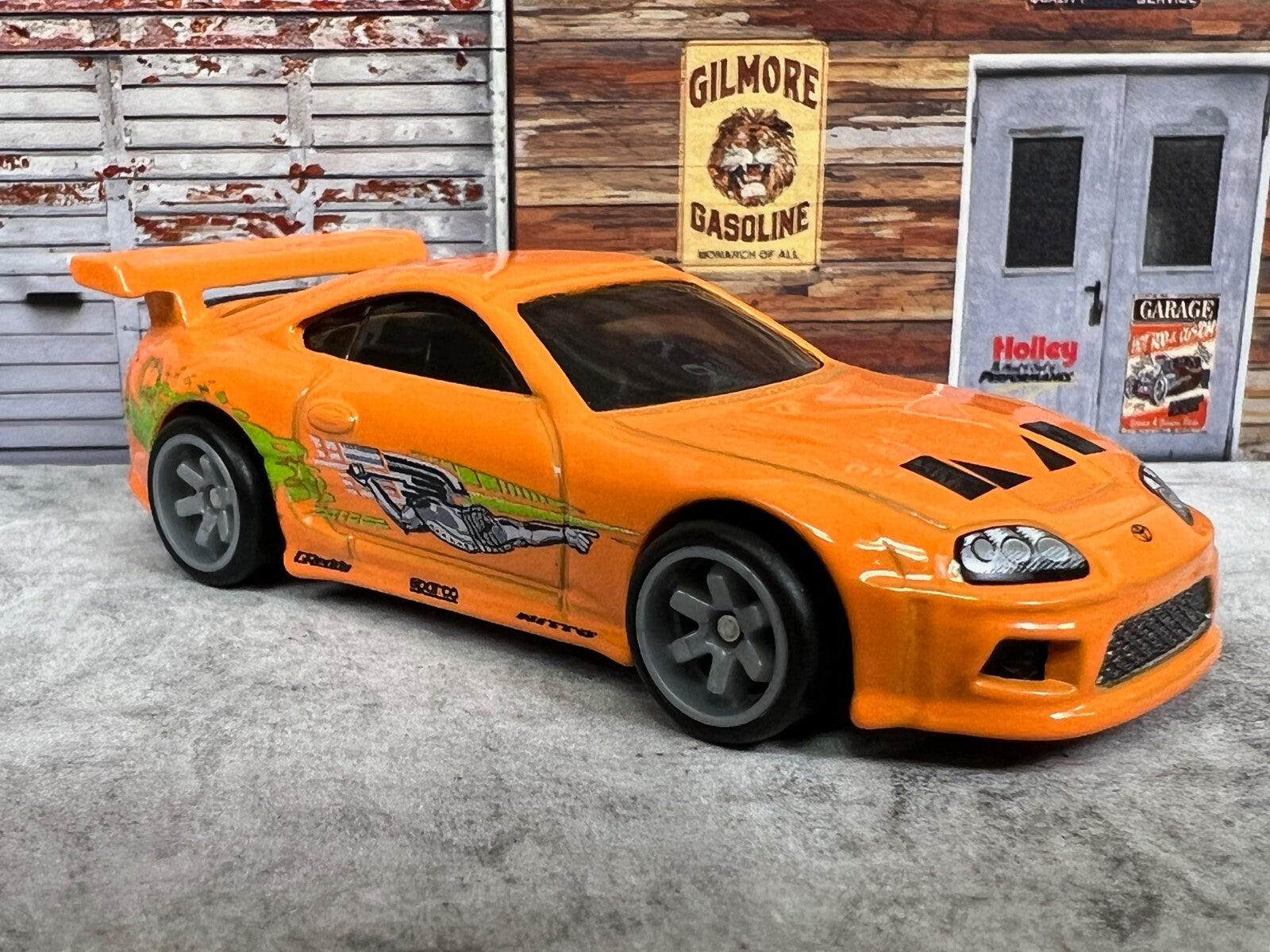 🔥🔥🔥HotWheels Premium Toyota Supra Orange Fast And Furious C11🔥🔥🔥