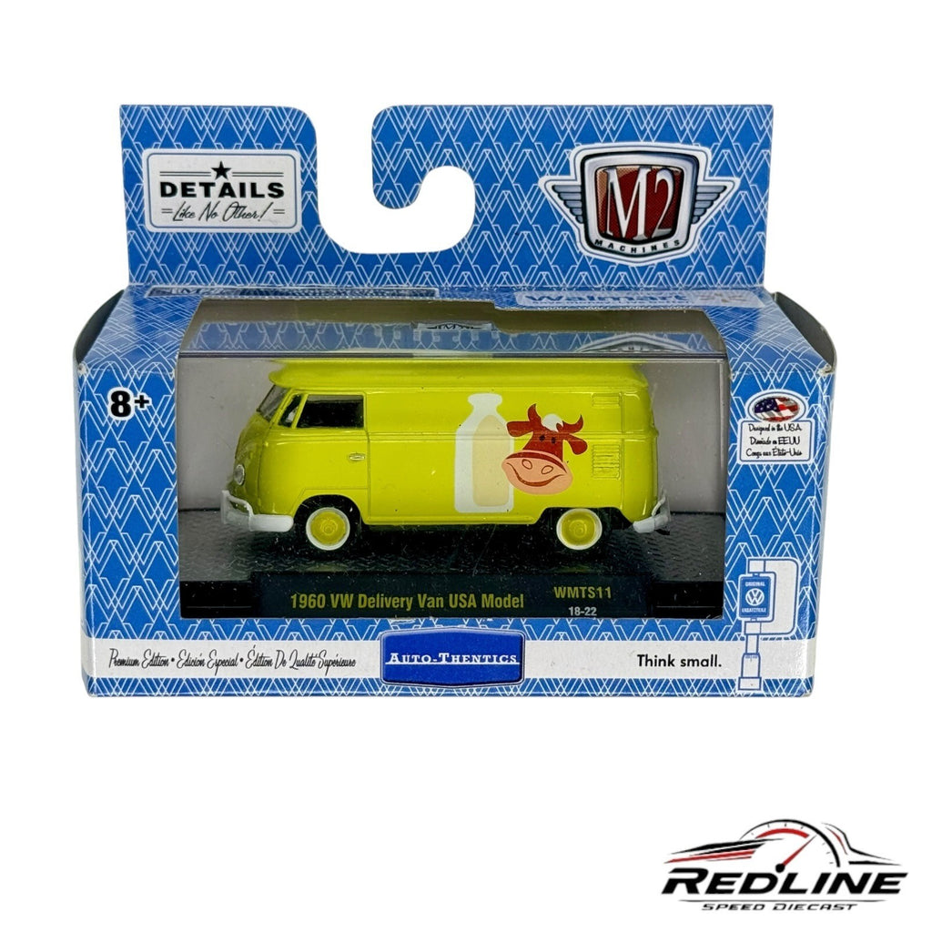 🇩🇪M2 Machines Auto Thentics 1960 VW Delivery Van USA Model WMTS11 H17🇩🇪