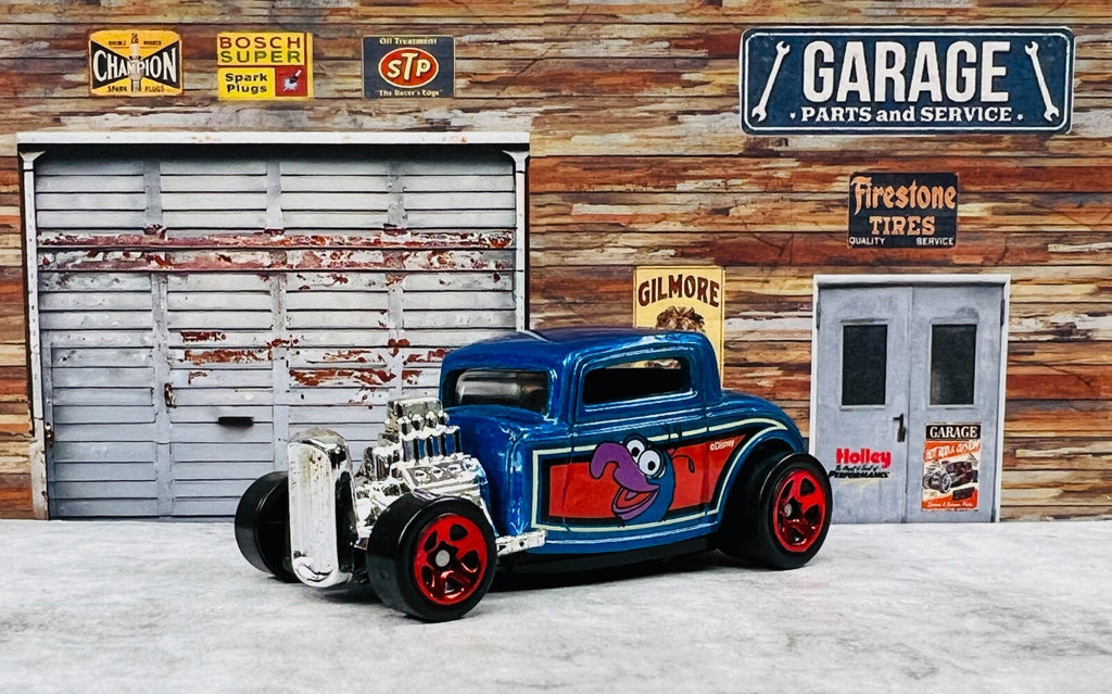 🔥🔥🔥Hotwheels Gonzo The Great 32 Ford Blue C20🔥🔥🔥