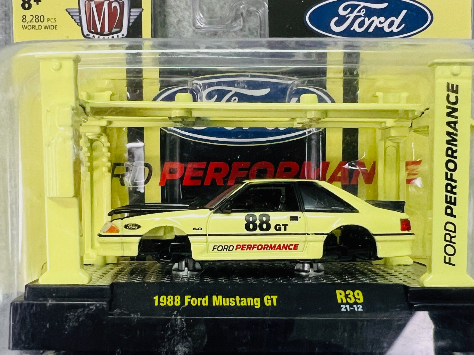 🐎🐎M2 Machines Model Kit 1988 Ford Mustang GT R39 21-12 H28🐎🐎