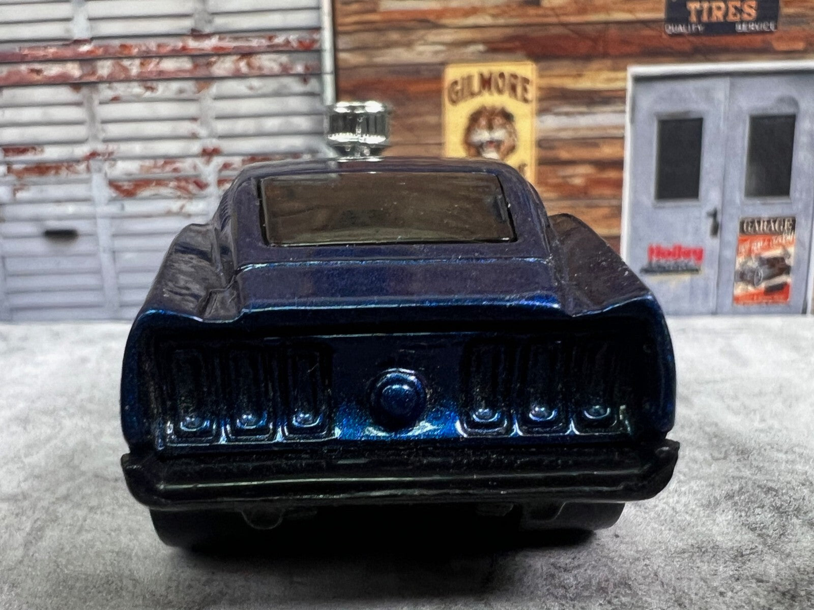 🐎🐎🐎Hot Wheels First Editions 1968 Mustang Tooned 1968 Mustang Blue C9🐎🐎🐎