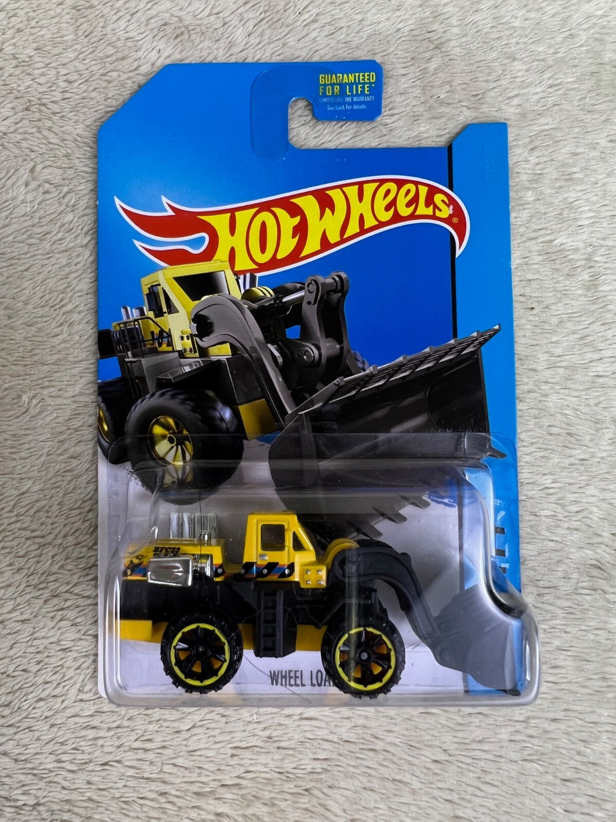 🔥🔥🔥🔥Hotwheels Wheel Loader Construction Vehicle Yellow HW City HW12🔥🔥🔥🔥