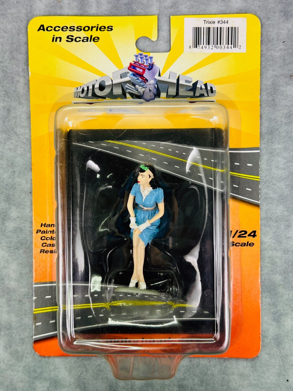 🔥Trixie #344 FIGURINE 1/24 Motorhead Miniatures Display Hand Painted Fiqure H16