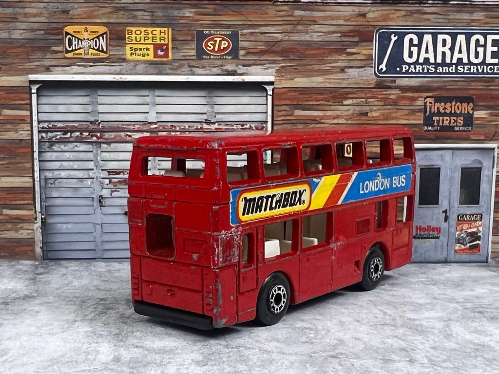 🇬🇧🇬🇧Vintage Matchbox London Bus Diecast  1/124 C3🇬🇧🇬🇧