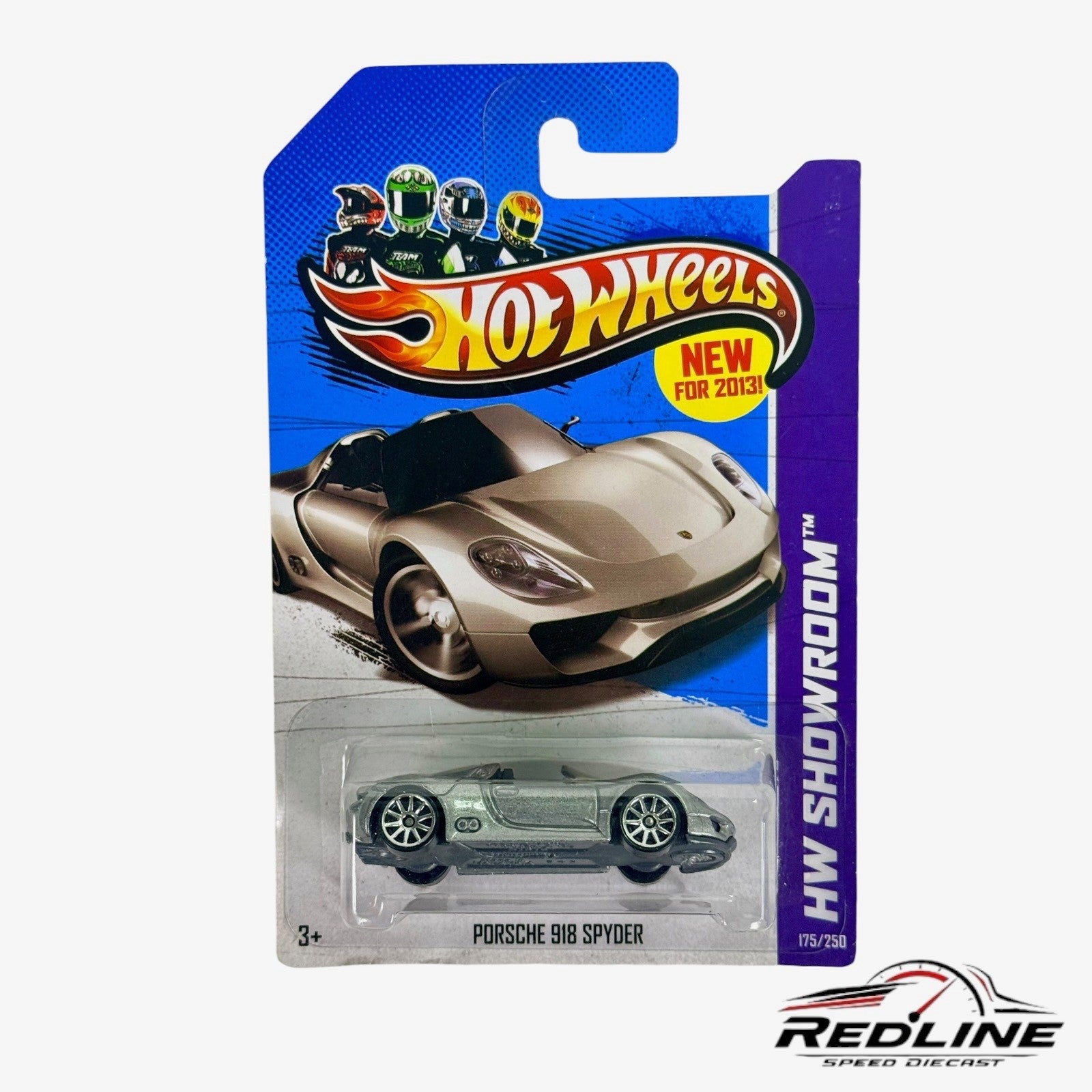 🇩🇪Hot Wheels HW Showroom Porsche 918 Spyder Silver H13🇩🇪