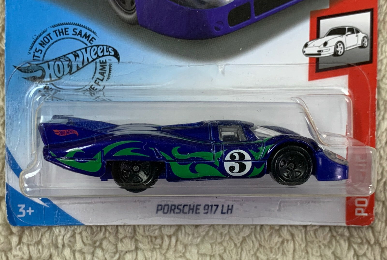 Hot Wheels 2020 HW Porsche 4/5 PORSCHE 917 LH 45/250 BLUE GREEN Race Car Toy HW3