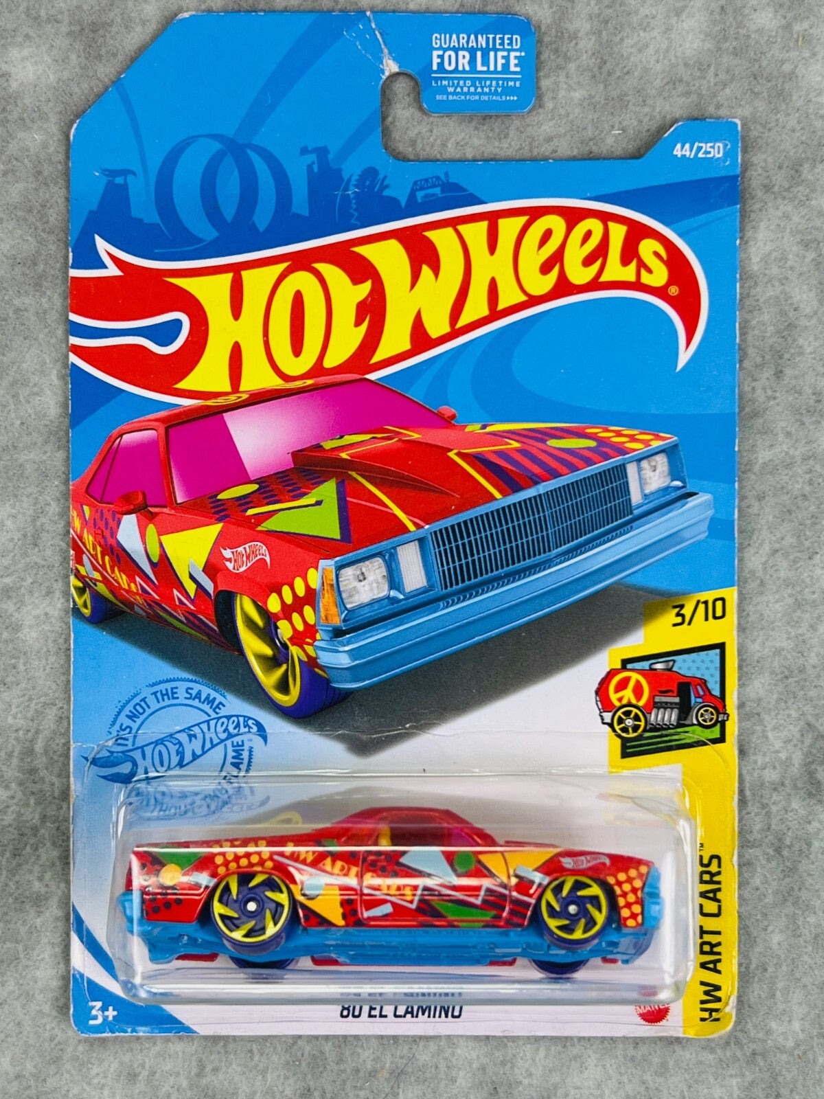 HOT WHEELS '80 El Camino 3/10 HW Art Cars 44/250 Diecast Collection 2021 HW25