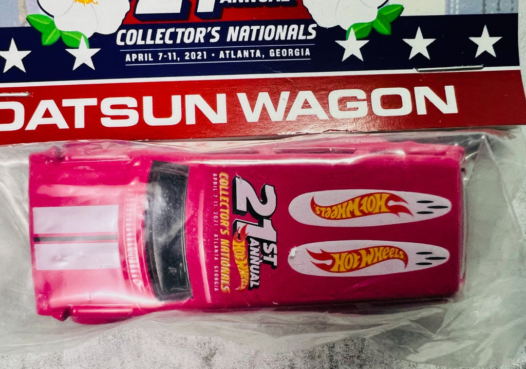 🎌🎌Hot Wheels 21st Annual Collectors Nationals Leeway Chang Datsun Wagon🎌🎌