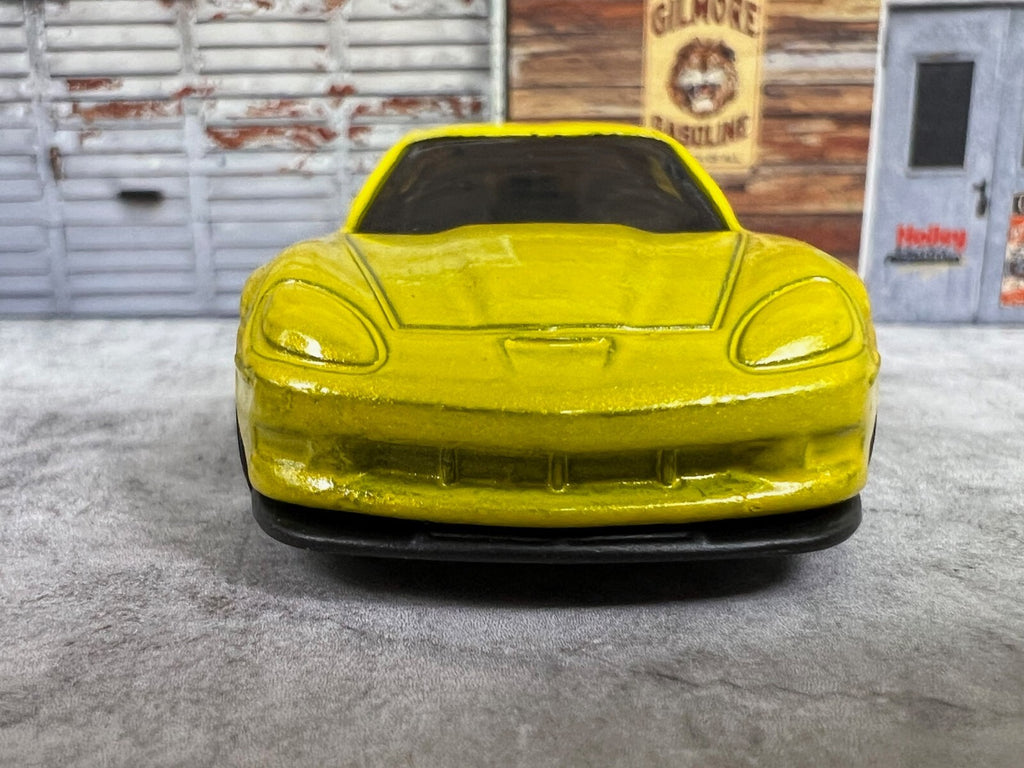 🇺🇸🇺🇸Hot Wheels Car Meet '12 Corvette Z06 HWCC Corvette Club Yellow🇺🇸🇺🇸