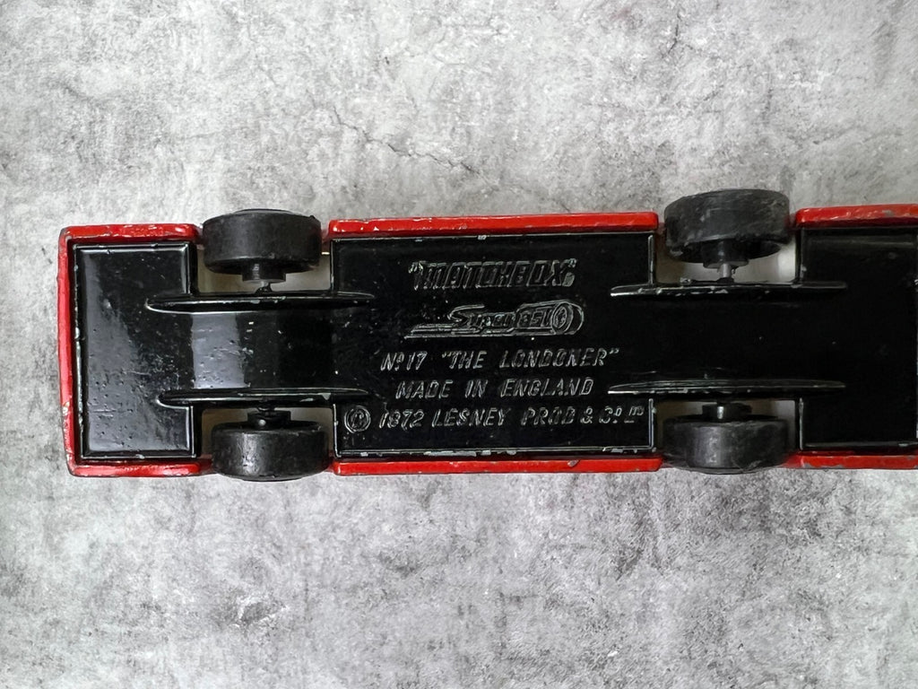 🇬🇧🇬🇧Vintage Matchbox Superfast 1972 Londoner Bus Berger Paints C13🇬🇧🇬🇧
