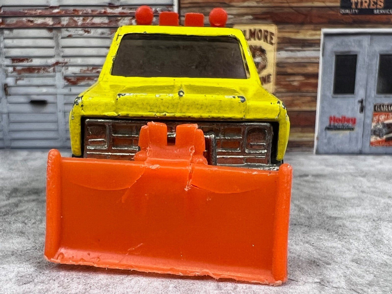 🔥🔥🔥Vintage 1979 Hot Wheels Speedy Removal Snow Plow Truck C3🔥🔥🔥