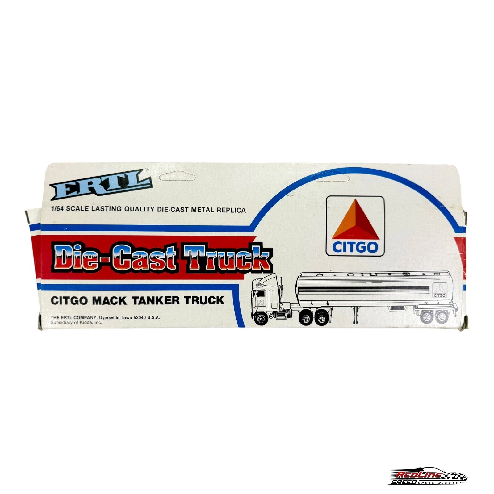 🔥🔥🔥ERTL Diecast Citgo Mack Tanker Truck 🔥🔥🔥