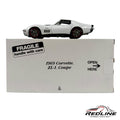 🇺🇸Danbury Mint 1969 Corvette Coupe ZL-1 Can-Am White 1:24 C2🇺🇸