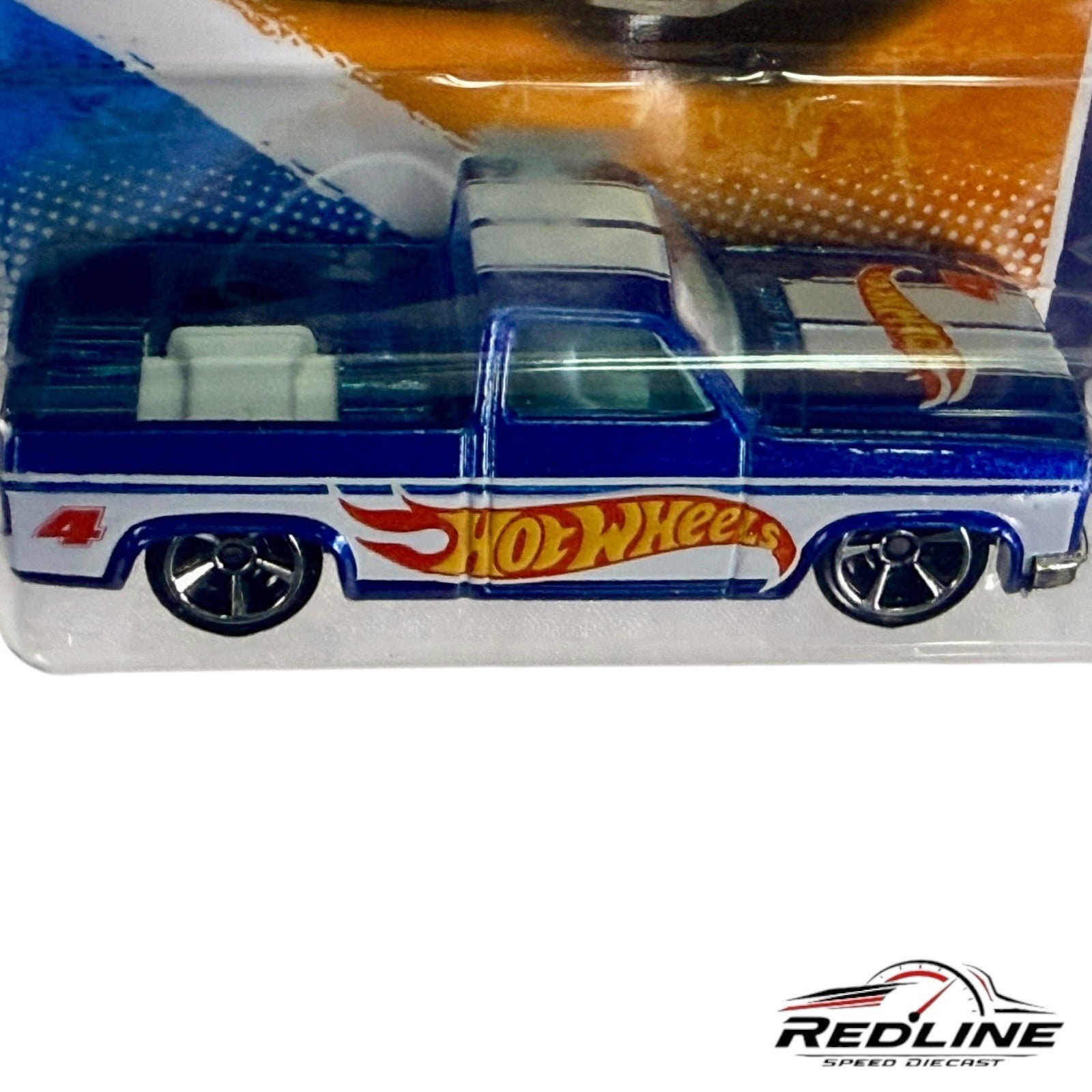 🇺🇸Hot Wheels '83 Chevy Silverado HW Racing '11 BLUE H33🇺🇸