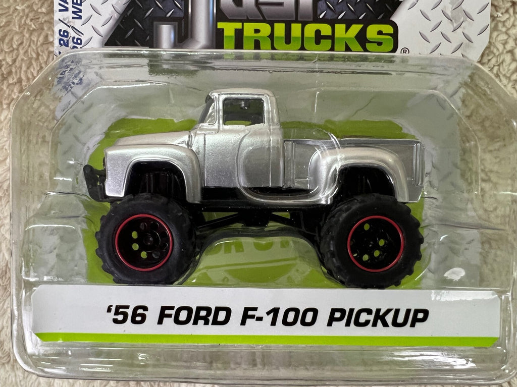 🔥🔥🔥🔥Jada  Just Trucks '56 Ford F-100 Pickup Silver HW14🔥🔥🔥🔥