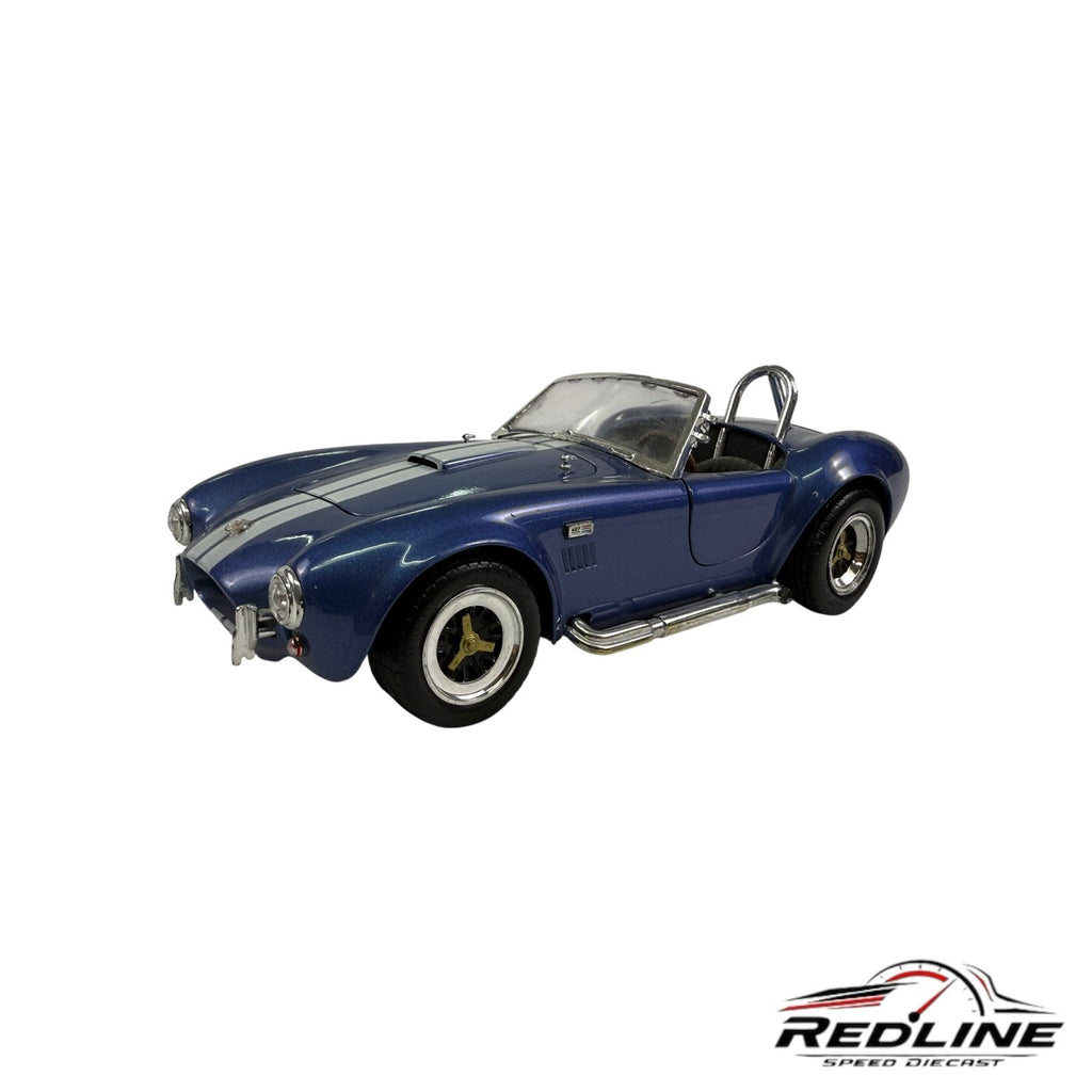 🇺🇸Road Tough 1964 Shelby Cobra 427 S/C Blue 1:18 L3🇺🇸