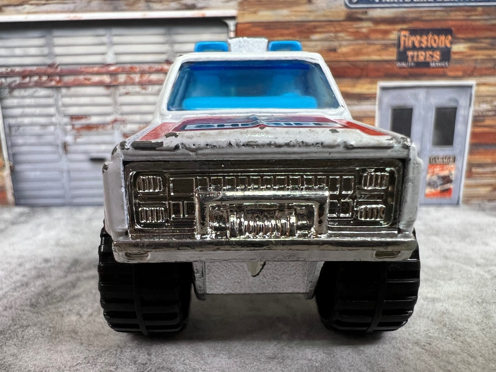 🚨🚨🚨Matchbox 1983 Sheriff 4x4 Chevy Blazer  Toy Truck C8🚨🚨🚨