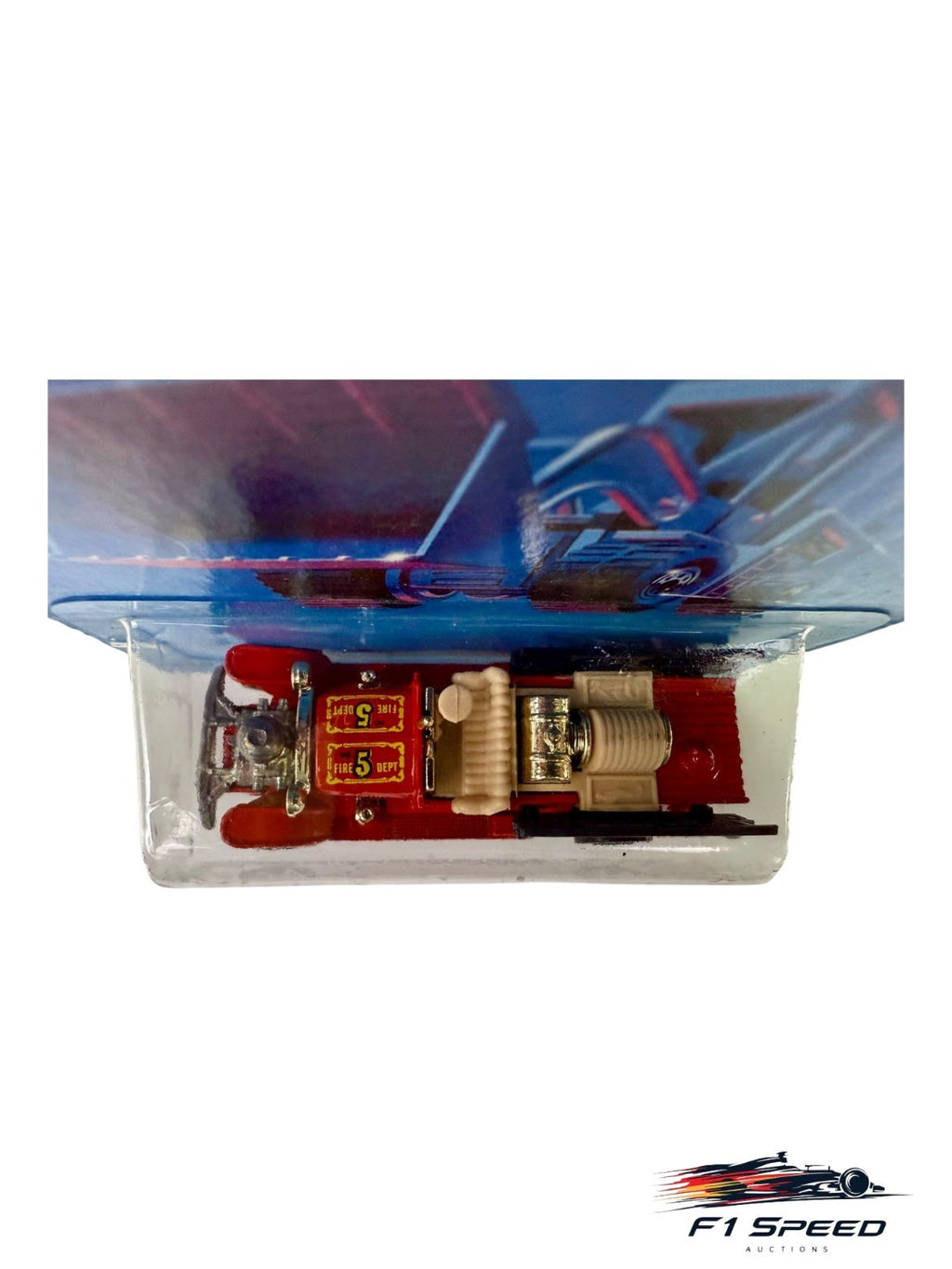 🔥🔥🔥 Hot Wheels Workhorses #1695 OLD NUMBER 5 Fire Engine Truck H35🔥🔥🔥