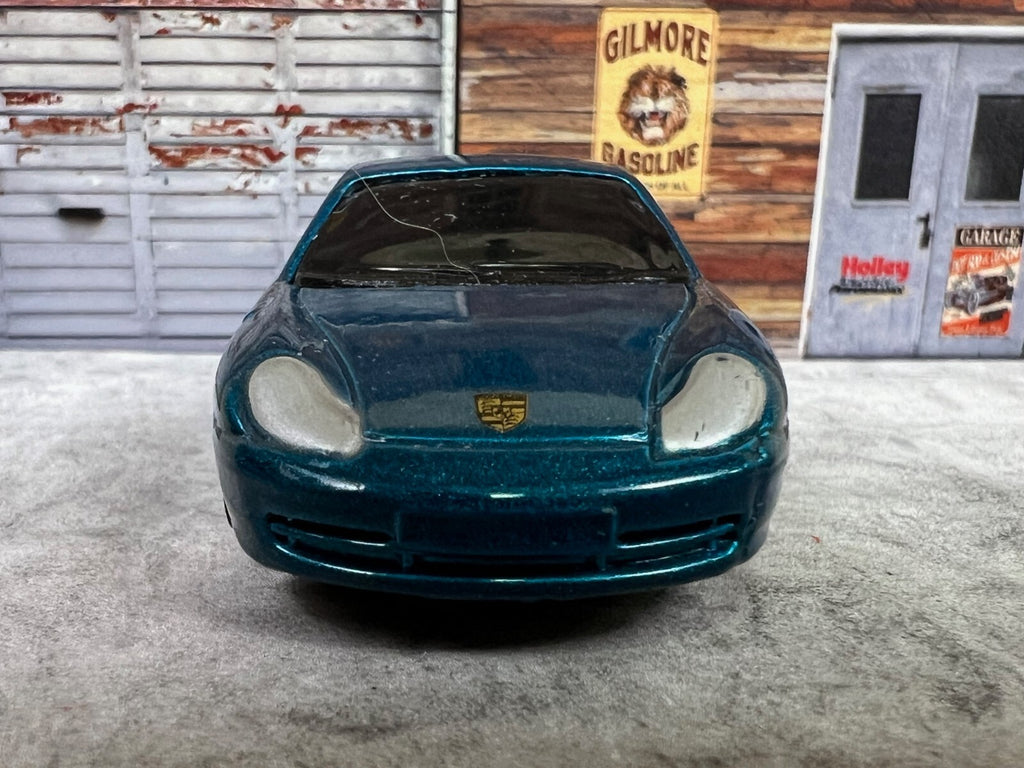 🇩🇪🇩🇪🇩🇪MAISTO PORSCHE 911 CARRERA BLUE 1:64 DIECAST C14🇩🇪🇩🇪🇩🇪